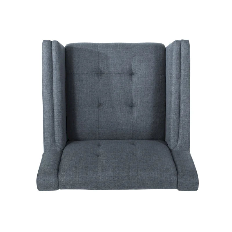 Fauteuil moderne du milieu du siècle Candace par Christopher Knight Home - 32,28 largeur x 31,50 longueur x 32,68 hauteur