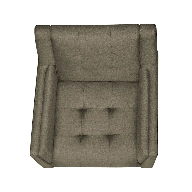 Fauteuil moderne du milieu du siècle Candace par Christopher Knight Home - 32,28 largeur x 31,50 longueur x 32,68 hauteur