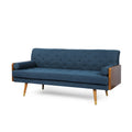 Canapé en tissu touffeté de style Mid-century Modern Jalon de Christopher Knight Home