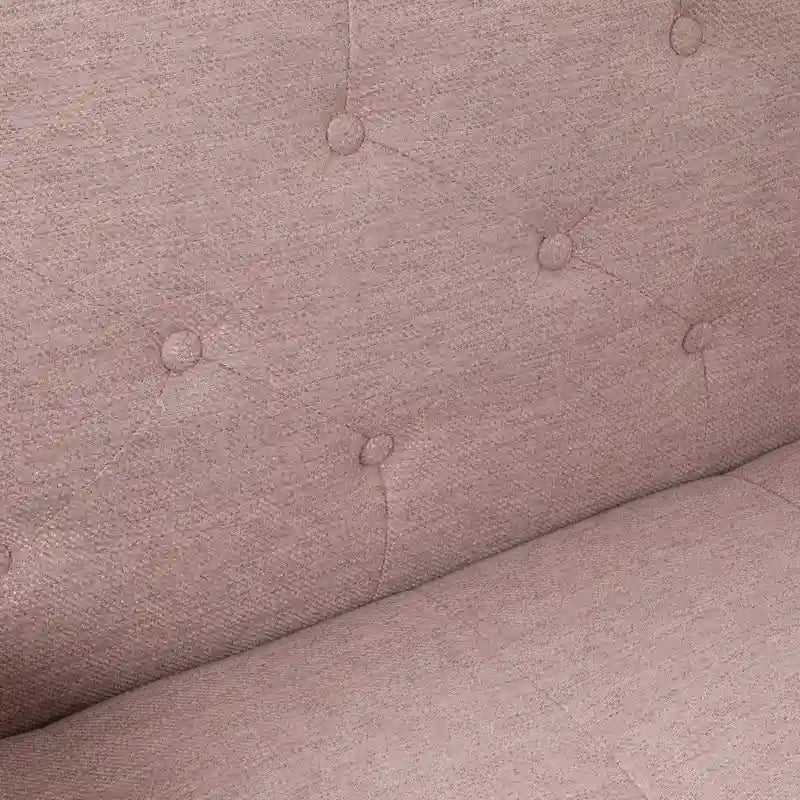 Canapé en tissu touffeté de style Mid-century Modern Jalon de Christopher Knight Home