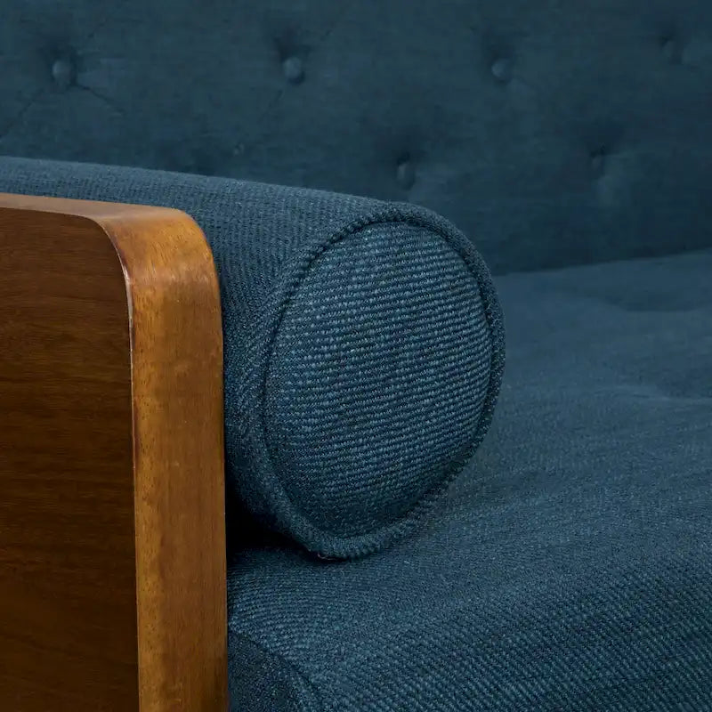 Canapé en tissu touffeté de style Mid-century Modern Jalon de Christopher Knight Home