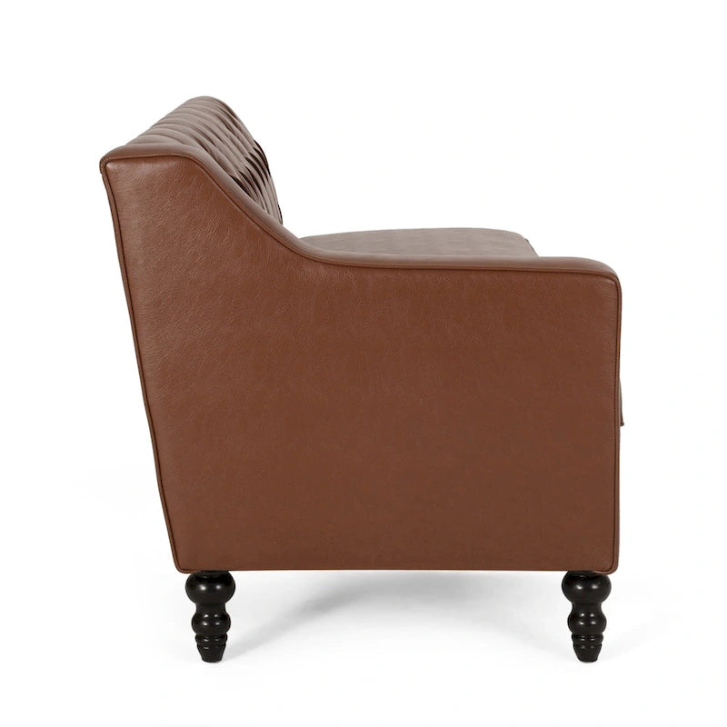 Sectionnel Furman contemporain touffeté avec chaise longue par Christopher Knight Home