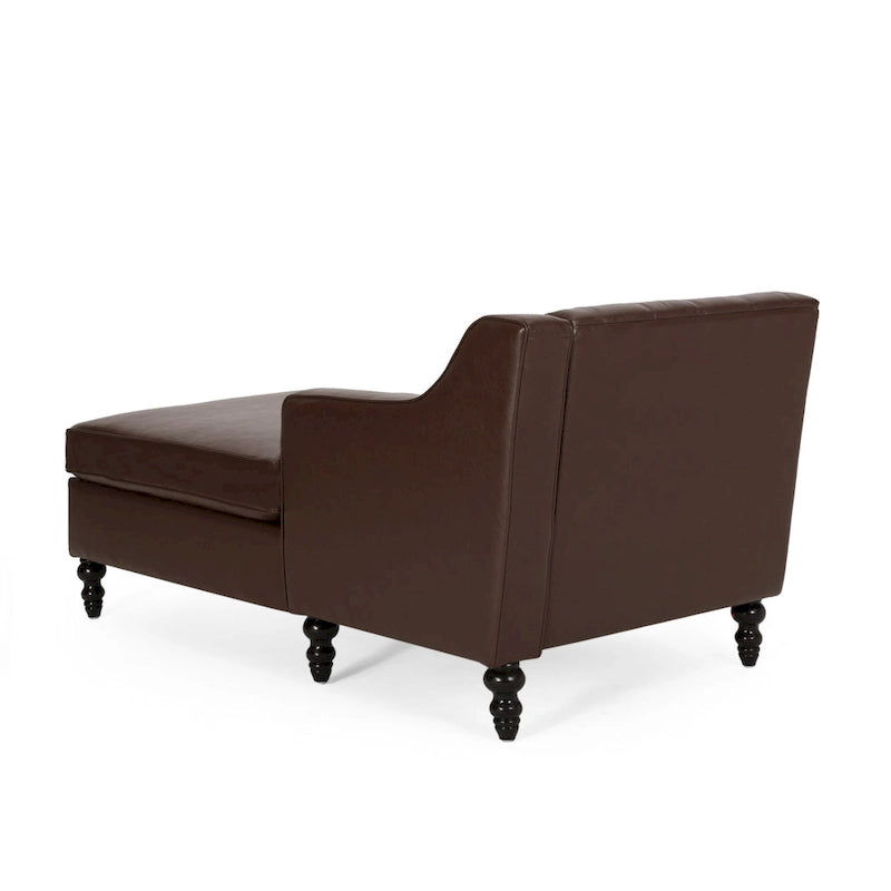 Sectionnel Furman contemporain touffeté avec chaise longue par Christopher Knight Home