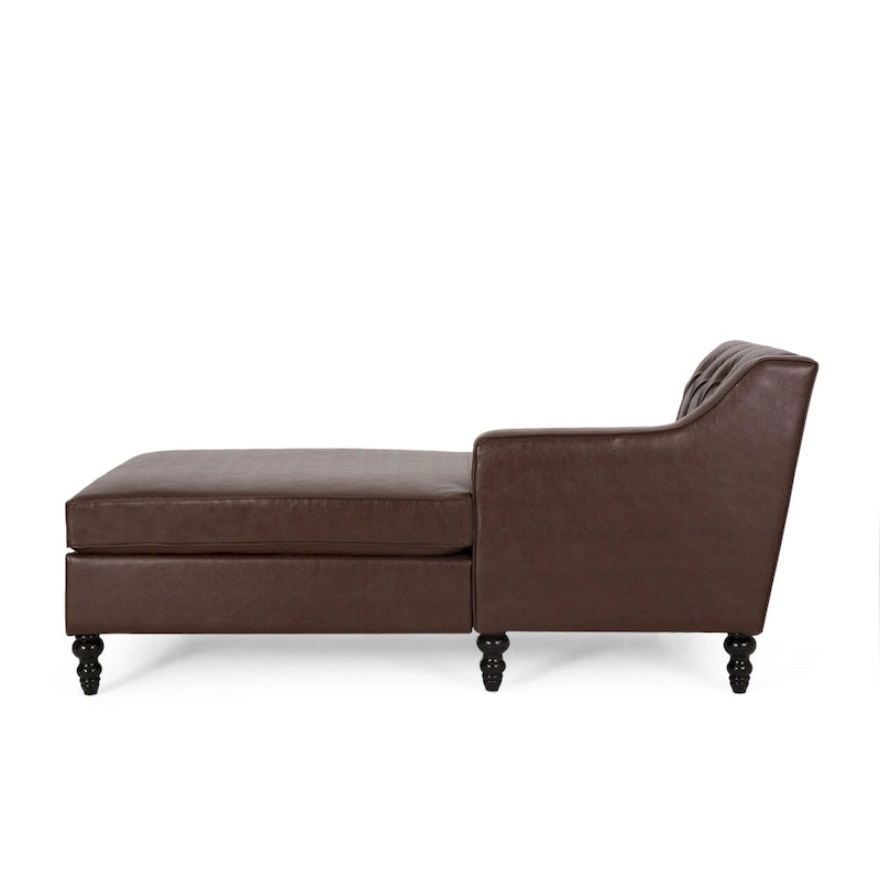 Sectionnel Furman contemporain touffeté avec chaise longue par Christopher Knight Home