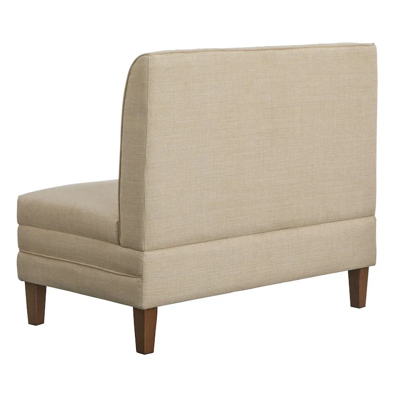 Ensemble banquette rembourrée à dossier cannelé 3 pièces Kerrington de Lifestorey