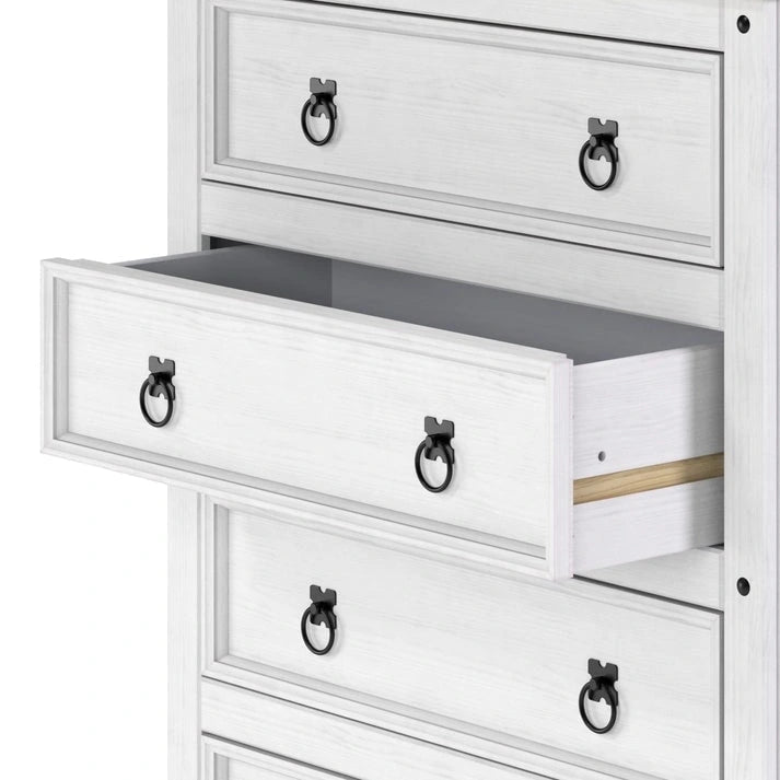 Commode en bois 4 tiroirs Corona