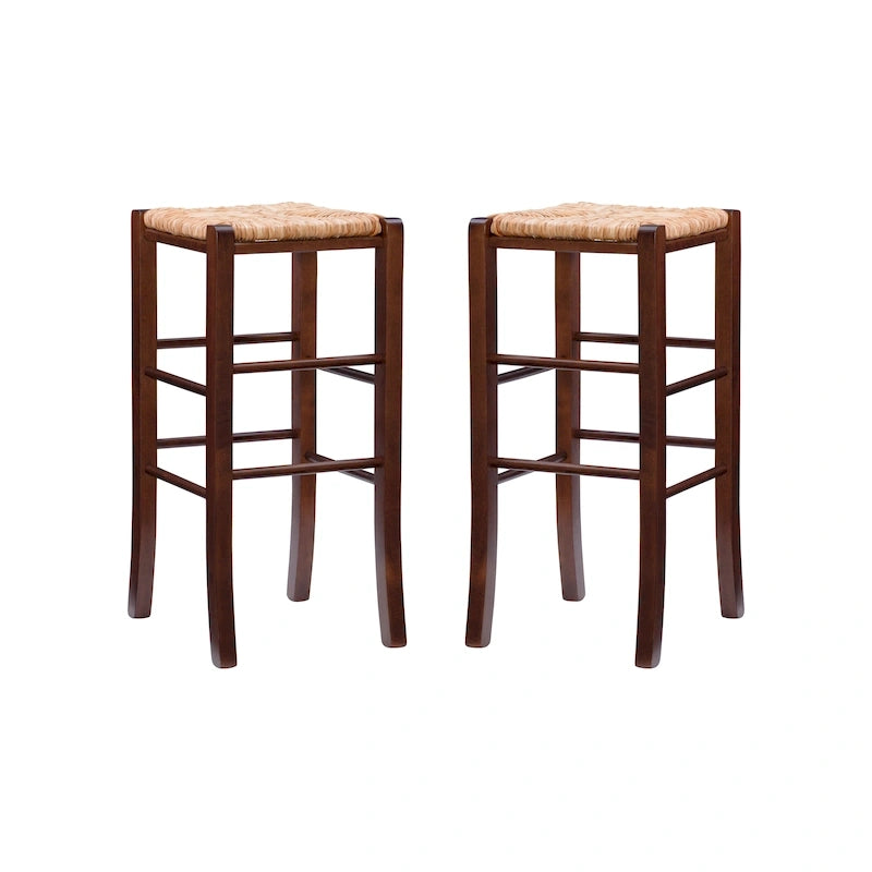 Tabouret de bar sans dossier Graham (Lot de 2)