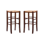 Tabouret de bar sans dossier Graham (Lot de 2)