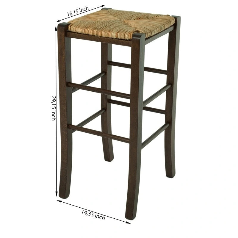 Tabouret de bar sans dossier Graham (Lot de 2)