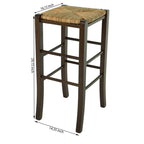 Tabouret de bar sans dossier Graham (Lot de 2)
