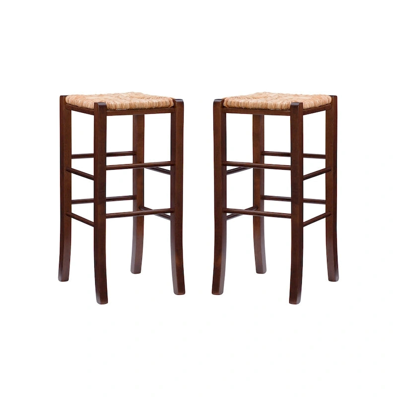 Tabouret de bar sans dossier Graham (Lot de 2)