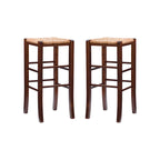 Tabouret de bar sans dossier Graham (Lot de 2)