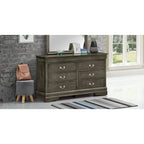 Commode de chambre à 6 tiroirs Louis-Philippe