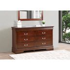 Commode de chambre à 6 tiroirs Louis-Philippe