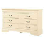Commode de chambre à 6 tiroirs Louis-Philippe