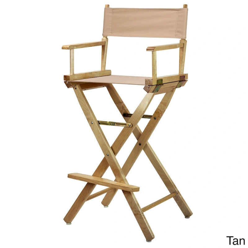 Chaise à cadre en bois naturel