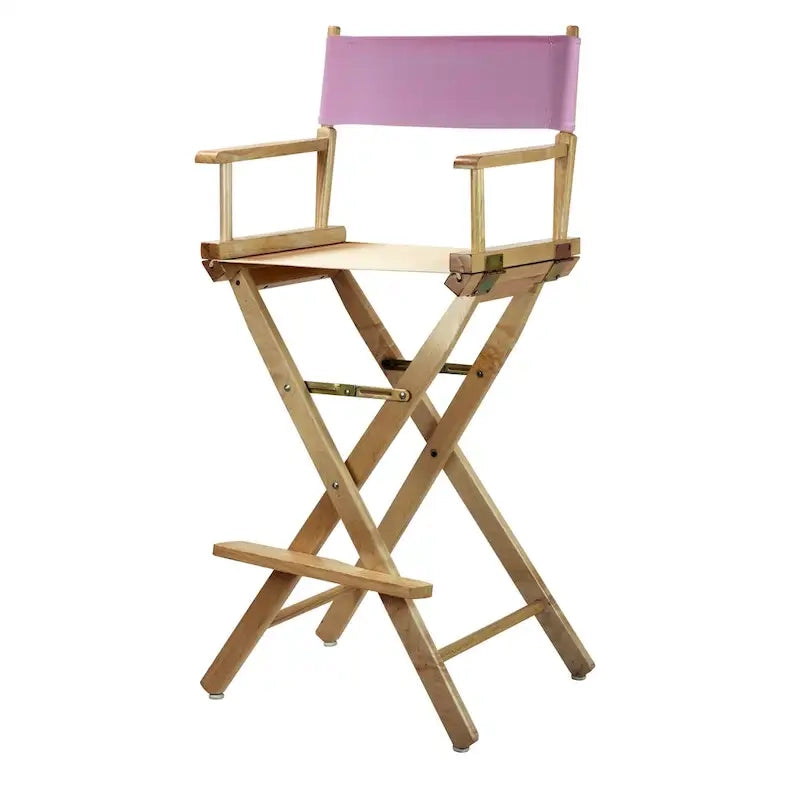 Chaise à cadre en bois naturel