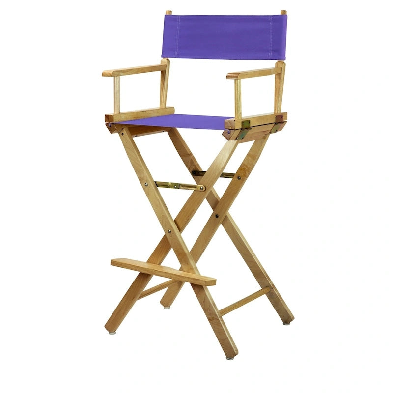 Chaise à cadre en bois naturel
