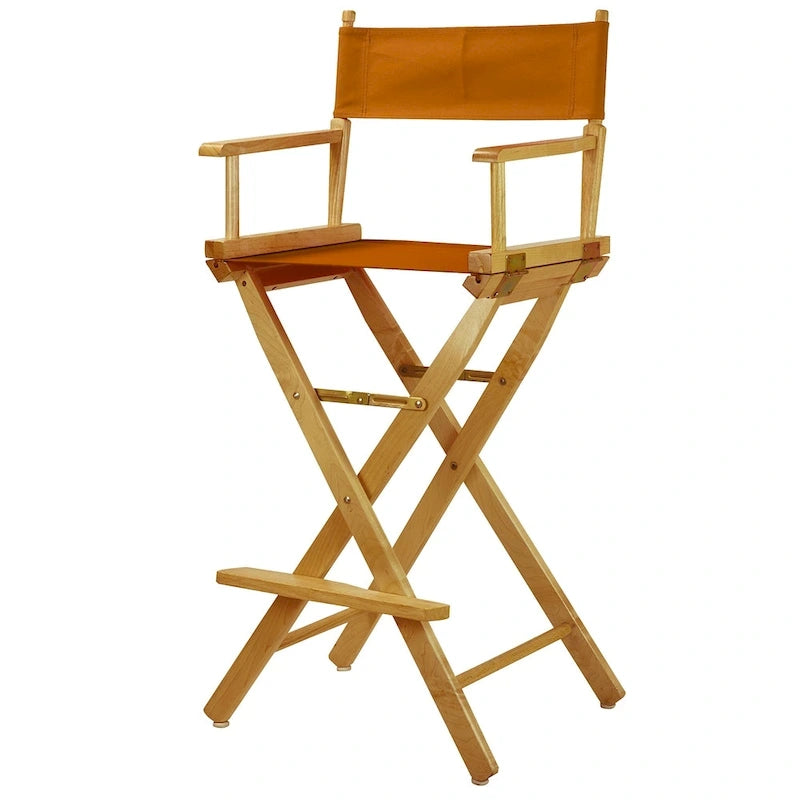 Chaise à cadre en bois naturel