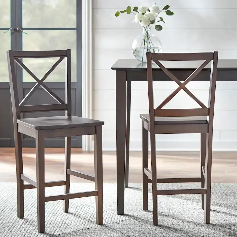 Tabouret Virginia Cross Back 61 cm (lot de 2)