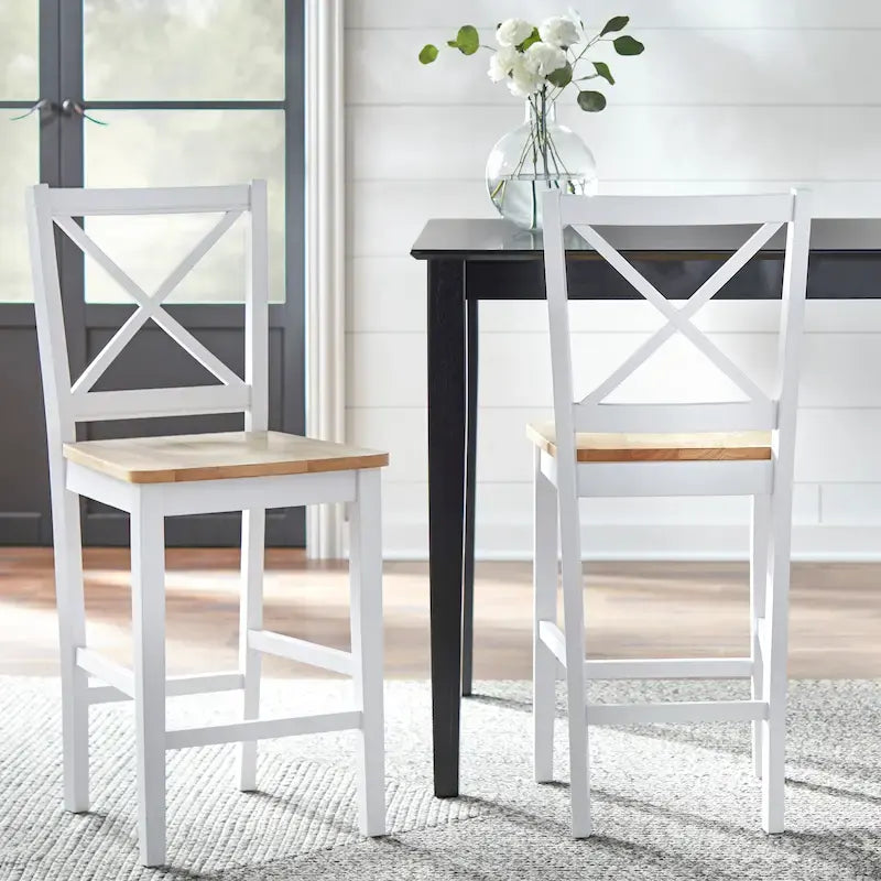 Tabouret Virginia Cross Back 61 cm (lot de 2)