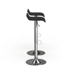 Tabourets pivotants réglables Porch & Den Blaine Chrome Air Lift (Lot de 2)