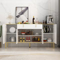 Sideboard Dresser Cabinet Storage Console Televison Table Pop-up Door