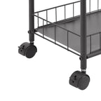 Étagère de rangement roulante ultra-mince à 6 niveaux