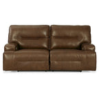 Signature Design by Ashley Francesca Auburn Canapé inclinable électrique 2 places avec appuie-tête réglable - 84W x 41D x 42H
