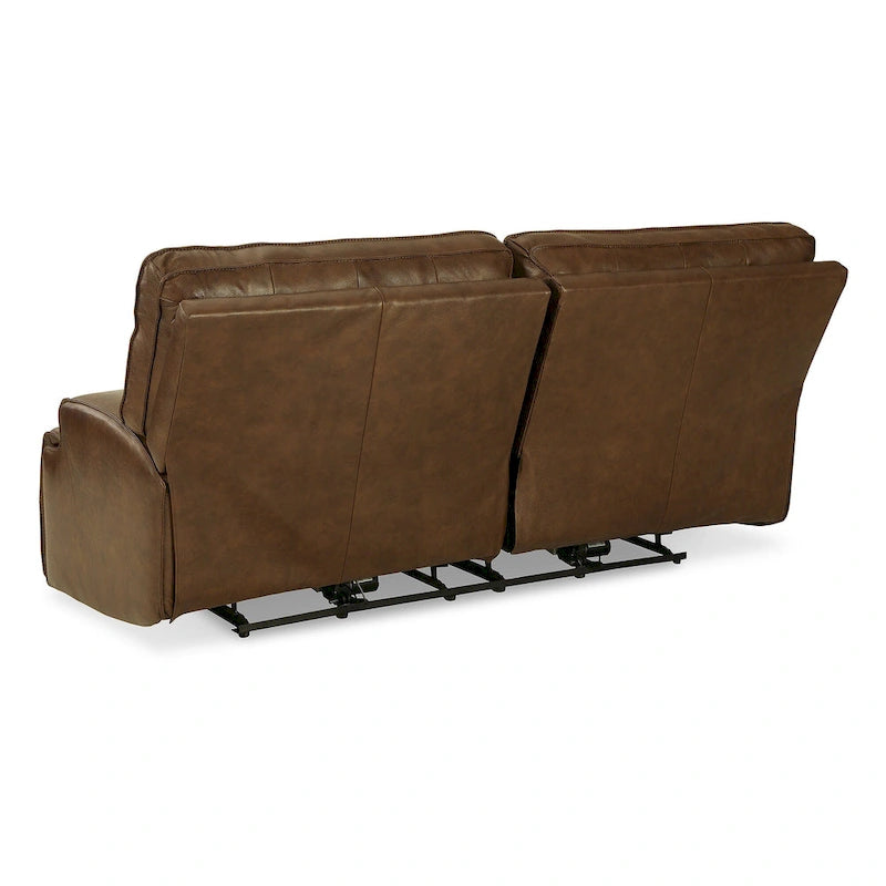 Signature Design by Ashley Francesca Auburn Canapé inclinable électrique 2 places avec appuie-tête réglable - 84W x 41D x 42H