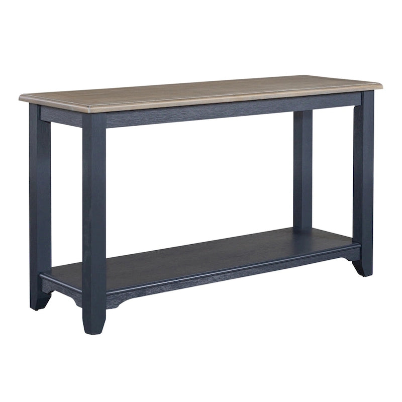 Table Console Summerville brossée à l'effet fil de fer accent pour salon