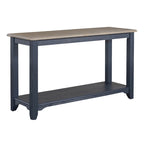 Table Console Summerville brossée à l'effet fil de fer accent pour salon