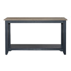 Table Console Summerville brossée à l'effet fil de fer accent pour salon
