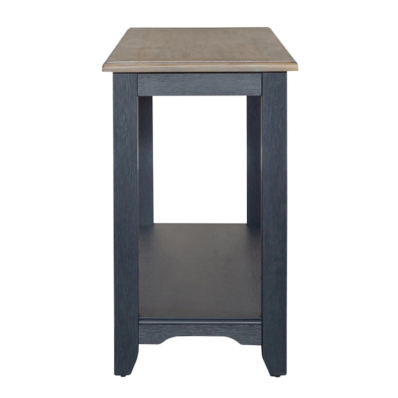 Table Console Summerville brossée à l'effet fil de fer accent pour salon