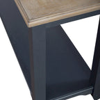 Table Console Summerville brossée à l'effet fil de fer accent pour salon