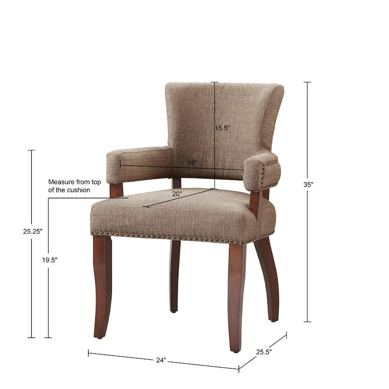 Chaise de salle à manger Dawson Arm
