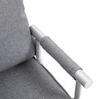 Canapé futon HOMCOM compact avec surface de couchage confortable pour les invités, dossier inclinable et design élégant