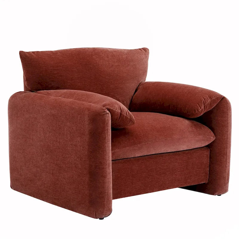 Fauteuil d'appoint surdimensionné