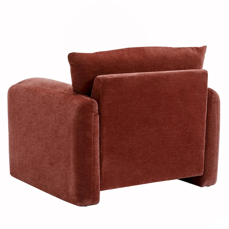 Fauteuil d'appoint surdimensionné