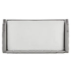 Lit de jour en velours gris chic par