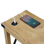 Table d'appoint Durango de Convenience Concepts avec station de charge et étagère