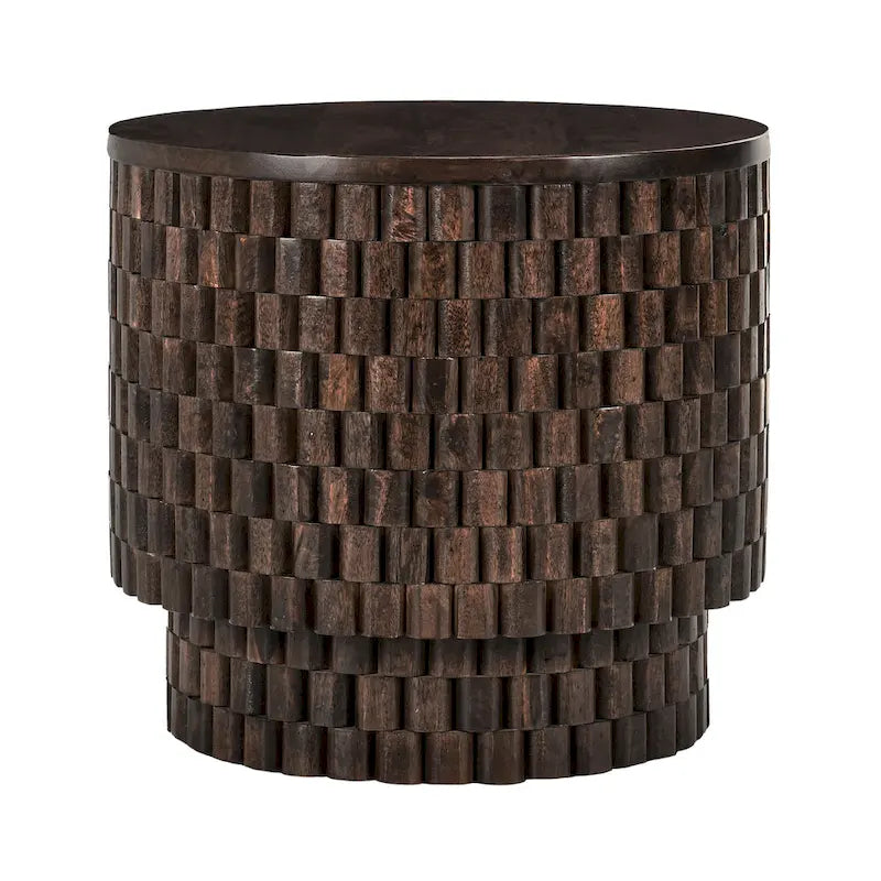 Table d'appoint ronde Classic Home Norwood 25 - 25Lx25Px23H