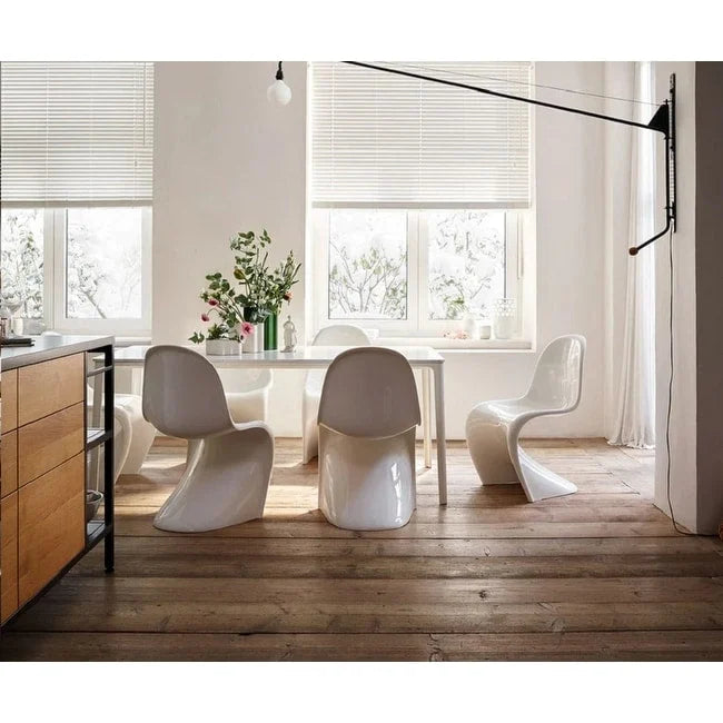 Chaise (finition brillante) (lot de 4)