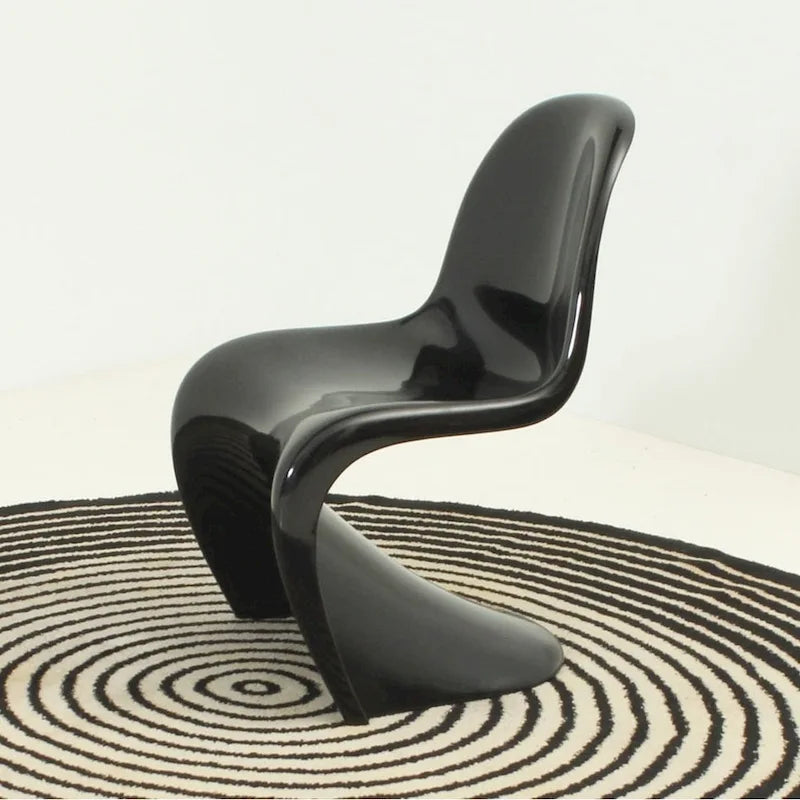 Chaise (finition brillante) (lot de 4)