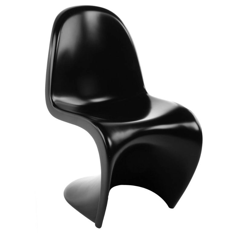 Chaise (finition brillante) (lot de 4)