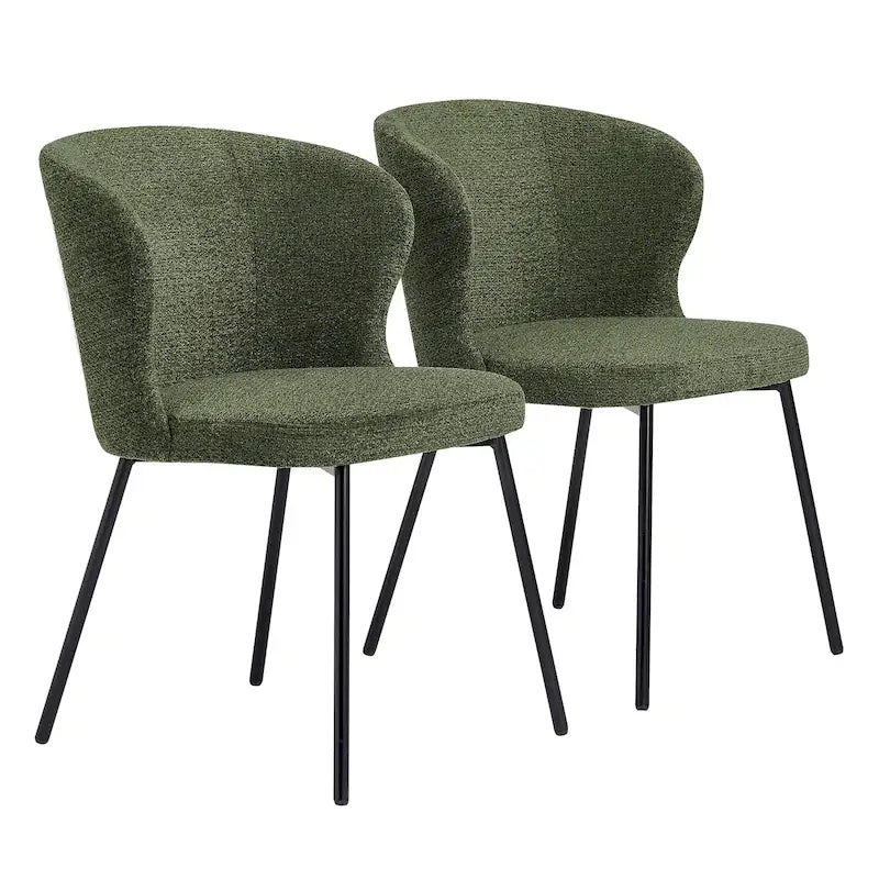 Chaises de salle à manger modernes, lot de 2