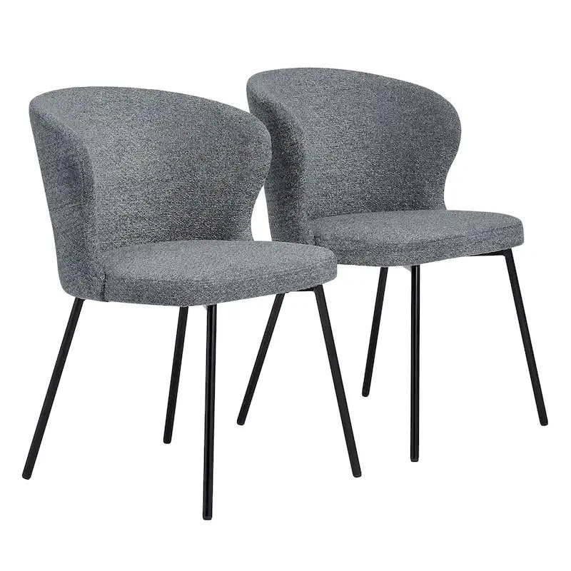 Chaises de salle à manger modernes, lot de 2