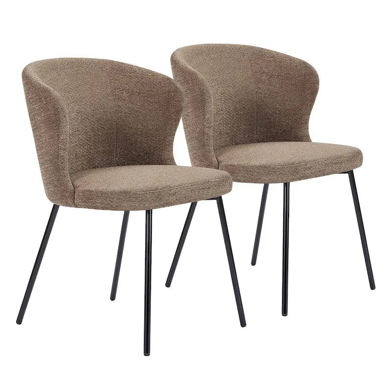 Chaises de salle à manger modernes, lot de 2