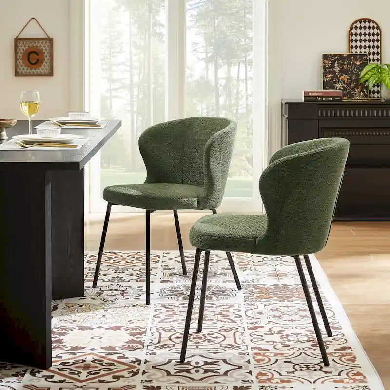 Chaises de salle à manger modernes, lot de 2