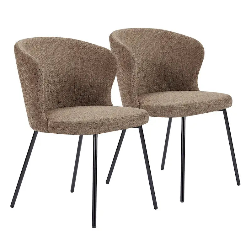 Chaises de salle à manger modernes, lot de 2